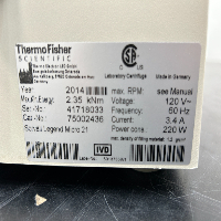 Thermo Sorvall Legend Micro 21 Centrifuge image 2